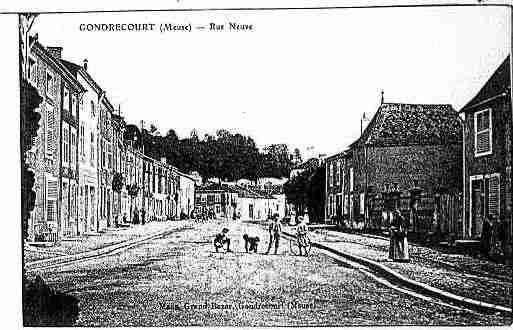 Ville de GONDRECOURTLECHATEAU Carte postale ancienne