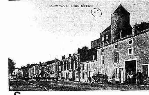 Ville de GONDRECOURTLECHATEAU Carte postale ancienne