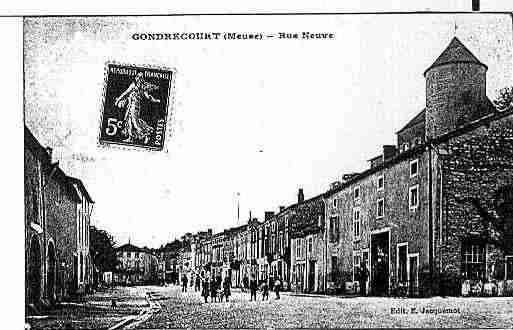 Ville de GONDRECOURTLECHATEAU Carte postale ancienne