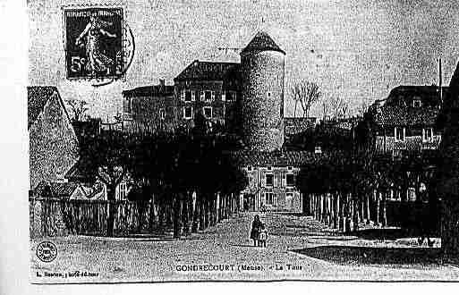 Ville de GONDRECOURTLECHATEAU Carte postale ancienne