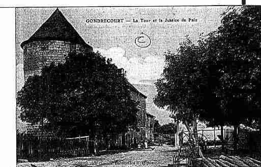 Ville de GONDRECOURTLECHATEAU Carte postale ancienne