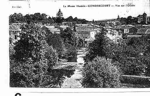Ville de GONDRECOURTLECHATEAU Carte postale ancienne