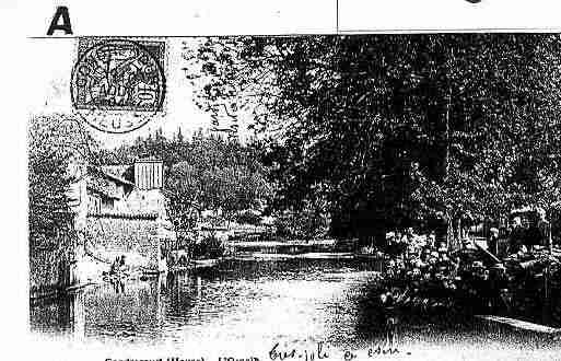 Ville de GONDRECOURTLECHATEAU Carte postale ancienne