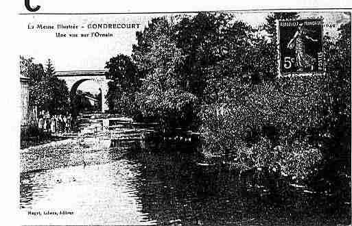 Ville de GONDRECOURTLECHATEAU Carte postale ancienne