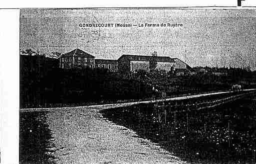 Ville de GONDRECOURTLECHATEAU Carte postale ancienne