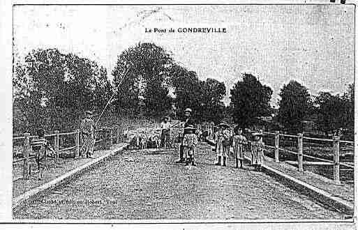 Ville de GONDREVILLE Carte postale ancienne