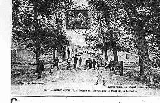 Ville de GONDREVILLE Carte postale ancienne