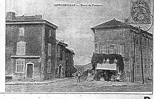 Ville de GONDREVILLE Carte postale ancienne