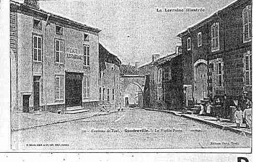 Ville de GONDREVILLE Carte postale ancienne