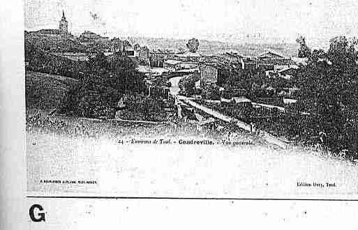 Ville de GONDREVILLE Carte postale ancienne