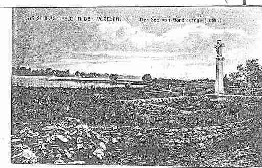 Ville de GONDREXANGE Carte postale ancienne