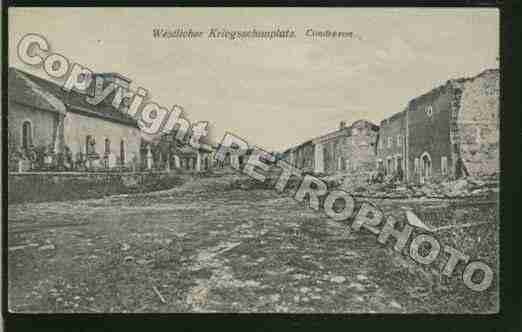 Ville de GONDREXON Carte postale ancienne