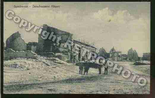 Ville de GONDREXON Carte postale ancienne Ville de GONDREXON Carte postale ancienne
