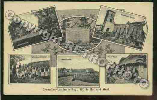 Ville de GONDREXON Carte postale ancienne