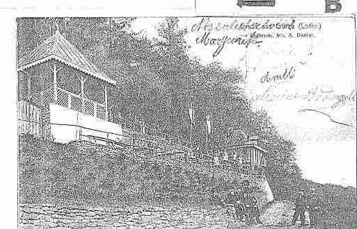 Ville de GORZE Carte postale ancienne Ville de GORZE Carte postale ancienne