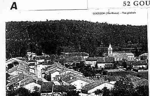 Ville de GOURZON Carte postale ancienne