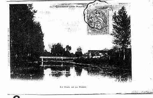 Ville de GOURZON Carte postale ancienne