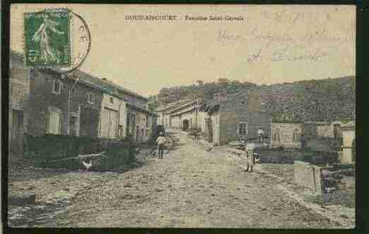 Ville de GOUSSAINCOURT Carte postale ancienne