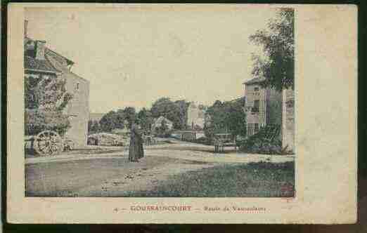 Ville de GOUSSAINCOURT Carte postale ancienne