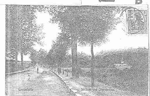 Ville de GRAVELOTTE Carte postale ancienne
