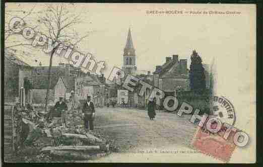 Ville de GREZENBOUERE Carte postale ancienne