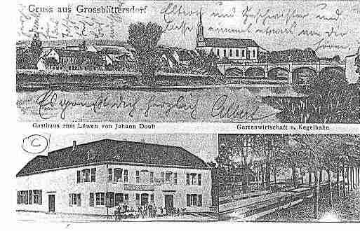 Ville de GROSBLIEDERSTROFF Carte postale ancienne Ville de GROSBLIEDERSTROFF Carte postale ancienne