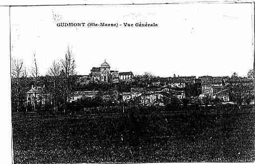 Ville de GUDMONTVILLIERS Carte postale ancienne