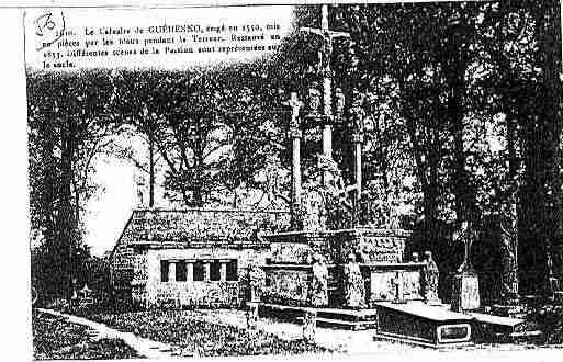 Ville de GUEHENNO Carte postale ancienne Ville de GUEHENNO Carte postale ancienne