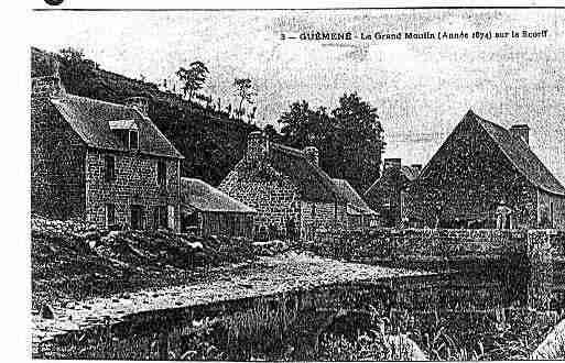 Ville de GUEMENESURSCORFF Carte postale ancienne Ville de GUEMENESURSCORFF Carte postale ancienne