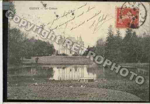 Ville de GUEUX Carte postale ancienne