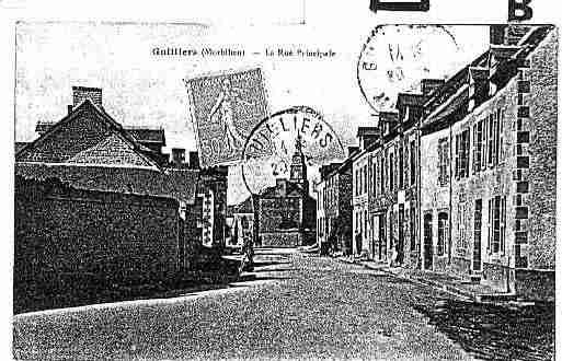 Ville de GUILLIERS Carte postale ancienne