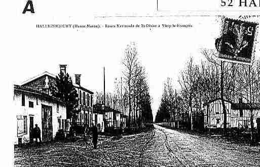 Ville de HALLIGNICOURT Carte postale ancienne Ville de HALLIGNICOURT Carte postale ancienne