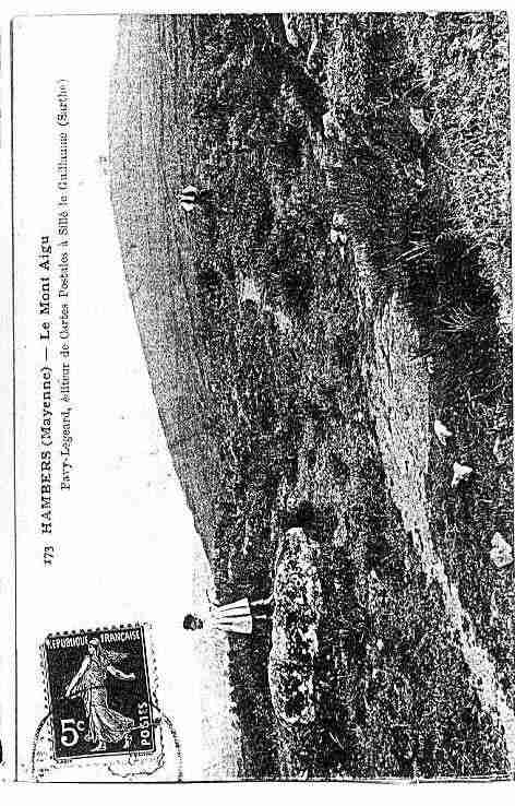 Ville de HAMBERS Carte postale ancienne Ville de HAMBERS Carte postale ancienne