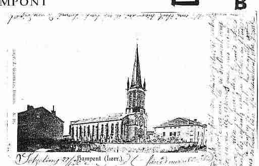 Ville de HAMPONT Carte postale ancienne