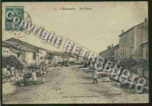 Ville de HANNONVILLESOUSLESCOTES Carte postale ancienne