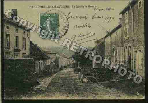 Ville de HARREVILLELESCHANTEURS Carte postale ancienne