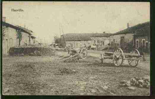 Ville de HARVILLE Carte postale ancienne