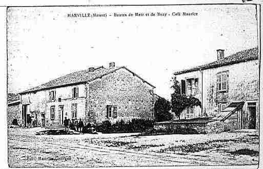 Ville de HARVILLE Carte postale ancienne