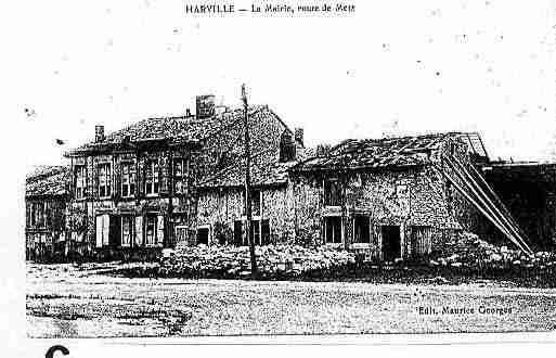 Ville de HARVILLE Carte postale ancienne