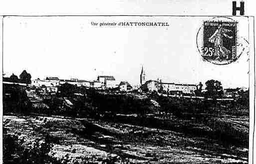 Ville de HATTONCHATEL Carte postale ancienne