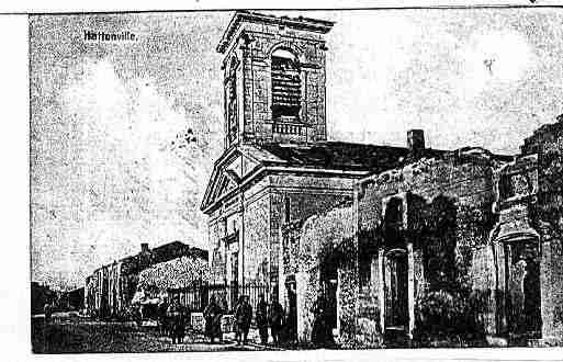 Ville de HATTONVILLESOUSLESCOTES Carte postale ancienne Ville de HATTONVILLESOUSLESCOTES Carte postale ancienne