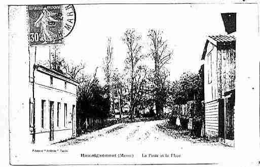 Ville de HAUSSIGNEMONT Carte postale ancienne