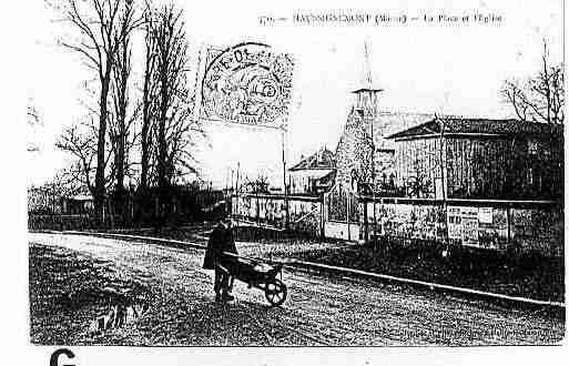 Ville de HAUSSIGNEMONT Carte postale ancienne