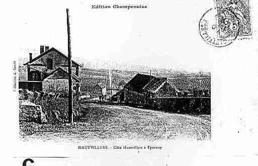 Ville de HAUTVILLERS Carte postale ancienne