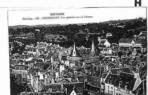 Ville de HENNEBONT Carte postale ancienne