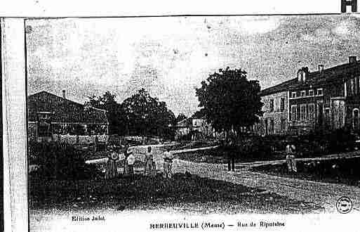 Ville de HERBEUVILLE Carte postale ancienne