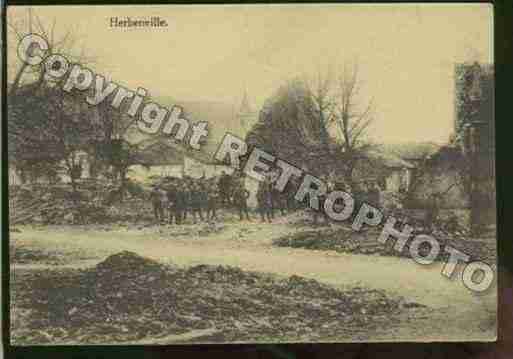 Ville de HERBEUVILLE Carte postale ancienne