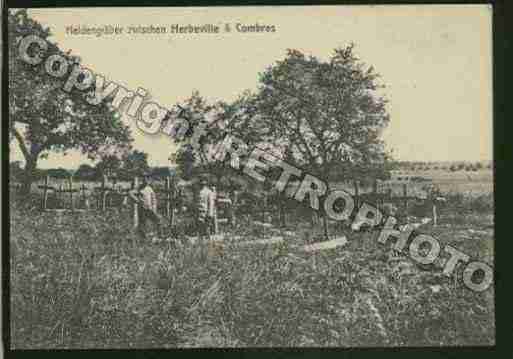 Ville de HERBEUVILLE Carte postale ancienne