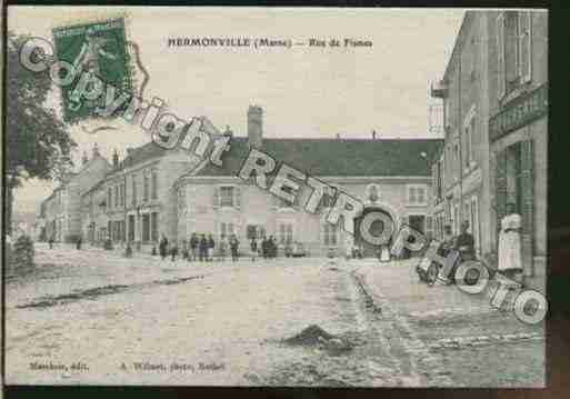 Ville de HERMONVILLE Carte postale ancienne