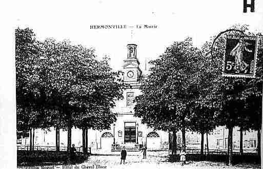 Ville de HERMONVILLE Carte postale ancienne